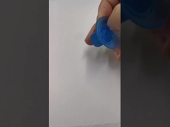 ব্লু কালার পলি এবং রাবার চুষা মেশিন 32 * 18 মিমি উচ্চ ফুট চুষা