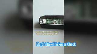 মার্টিনি মেশিনের জন্য পরিদর্শন বাক্স