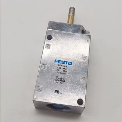 FESTO এয়ার ভালভ 8BAR অ্যালুমিনিয়াম/রূপা/আয়রন সোলেনোয়েড ভালভ অফসেট প্রিন্টিং মেশিনের জন্য
