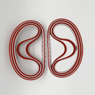 F4.614.891f রেড সাকশন বেল্ট 245mmx10mm অফসেট প্রিন্টিং মেশিনের যন্ত্রাংশ