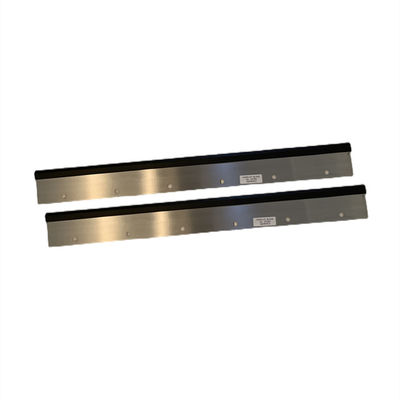 সিলভার ওয়াশ আপ ব্লেড 560x60x0.5MM GTO52 প্রিন্টিং মেশিনের জন্য রাবার/লোহার উপাদান