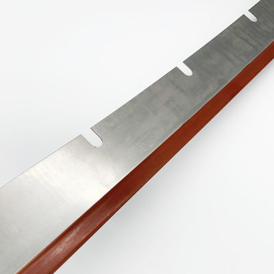 হাইডেলবার্গ CD74/XL75 ওয়াশ আপ ব্লেড লাল L2.010.403 9 হোল UV74 প্রিন্টিং প্রেসের যন্ত্রাংশ