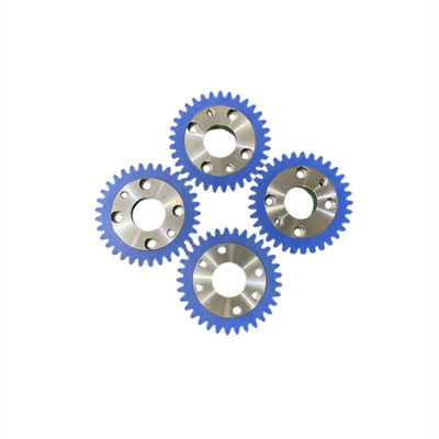 সাকুরা মেশিন যন্ত্রাংশ লোহার প্রিন্টিং প্রেস খুচরা যন্ত্রাংশ জন্য 33 দাঁত নীল গিয়ার