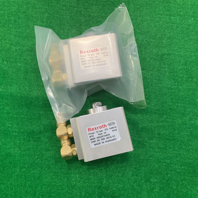 অ্যালুমিনিয়াম SM102 CD102 মুদ্রণ মেশিনের জন্য সিলিন্ডার ভালভ 70mm * 56mm বায়ুসংক্রান্ত সিলিন্ডার