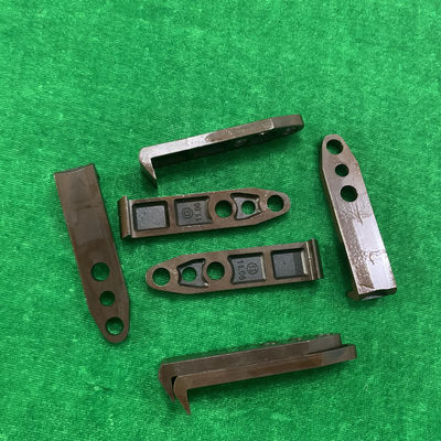 70mm X 16 X 5mm ব্রাউন স্টিল গ্রিপার অফসেট প্রিন্টিং মিডল হোলের জন্য 6mm HD