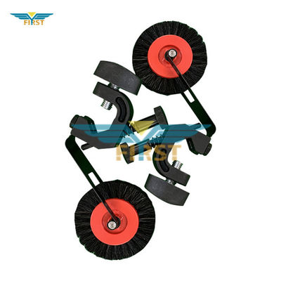 পোলিশিং কালো ব্রাশ হুইল অফসেট প্রিন্টিং রিপেয়ারস ফর ইন্ডাস্ট্রিয়াল প্রিন্টিং হুইল