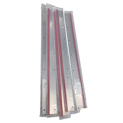 ইউভি জি২।010.৫০২ হেইডেলবার্গ প্রিন্টার এসএম৫২ পিএম৫২ ওয়াশ আপ ব্লেড ৬০৫x৪৬x০.৫ মিমি ৭ গর্ত