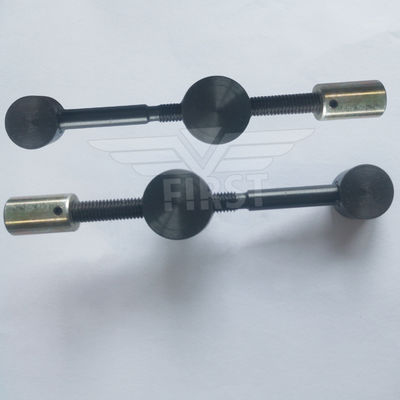 ব্ল্যাক স্টীল এমভি।032.৮৩৮ স্ক্রু এসএম৫২ মেশিন থ্রেডেড স্পিন্ডল অফসেট প্রিন্টিং পার্টস