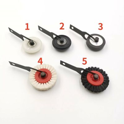 চীনা হার্ড ব্রাশ হুইল প্রিন্টার মেশিন ফিডার সমর্থন সঙ্গে ব্রাশ