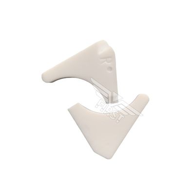 হোয়াইট কালার প্লেট হেইডেলবার্গ মেশিন পার্টস শেষ ব্লক প্লেট পার্টস