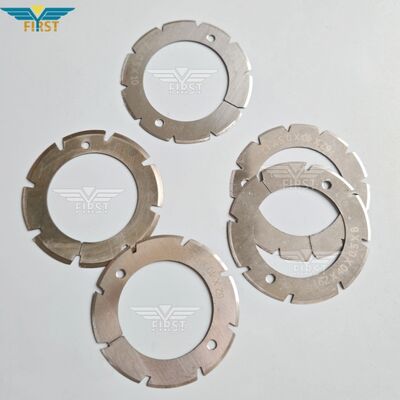 হোয়াইট স্টিল ইউ-শেপড/ভি-শেপড অপশনে হাইডেলবার্গ স্টাল ফোল্ডিং মেশিন কাটিং ব্লেড