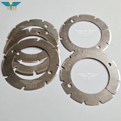 হোয়াইট স্টিল ইউ-শেপড/ভি-শেপড অপশনে হাইডেলবার্গ স্টাল ফোল্ডিং মেশিন কাটিং ব্লেড