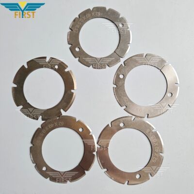 হোয়াইট স্টিলের হাইডেলবার্গ-স্টাল ফোল্ডিং মেশিন কাটিং ব্লেড - পরিধান প্রতিরোধের জন্য ইউ-আকৃতির এবং ভি-আকৃতির বিকল্প