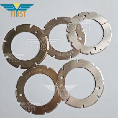 হোয়াইট স্টিলের হাইডেলবার্গ-স্টাল ফোল্ডিং মেশিন কাটিং ব্লেড - পরিধান প্রতিরোধের জন্য ইউ-আকৃতির এবং ভি-আকৃতির বিকল্প