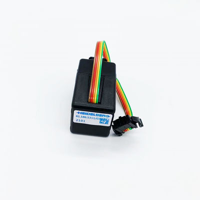 SM74 SM52 SM102 Heidelberg প্রিন্টিং প্রেসের জন্য কালো 12V ইঙ্ক জোন মোটর 61.186.5311