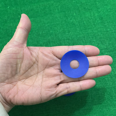 38 X 15 X 0.8 মিমি ফ্ল্যাট রাবার সাকার ব্লু কালার স্ট্যান্ডার্ড সাইজ শেপ